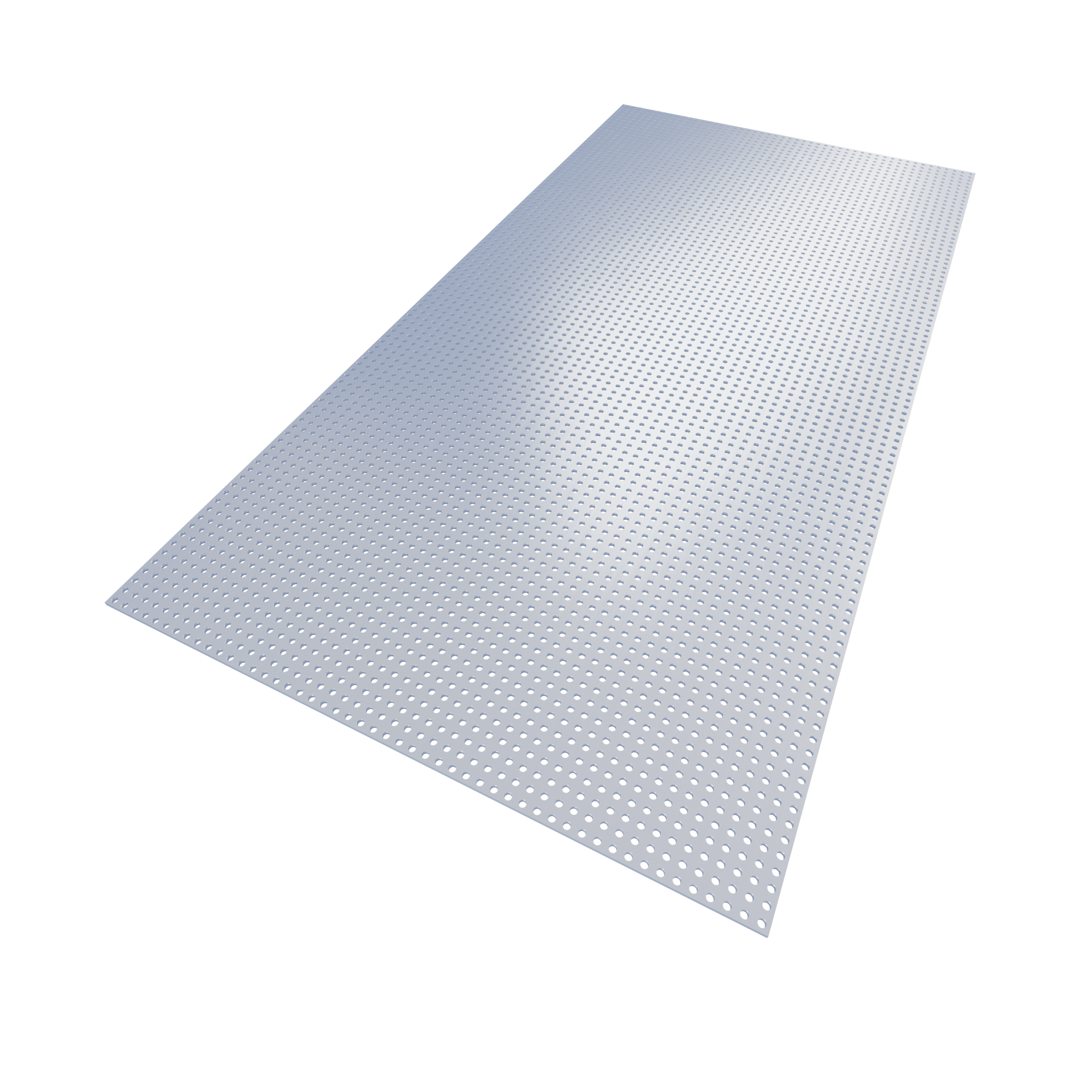 Perforated plate 0.75