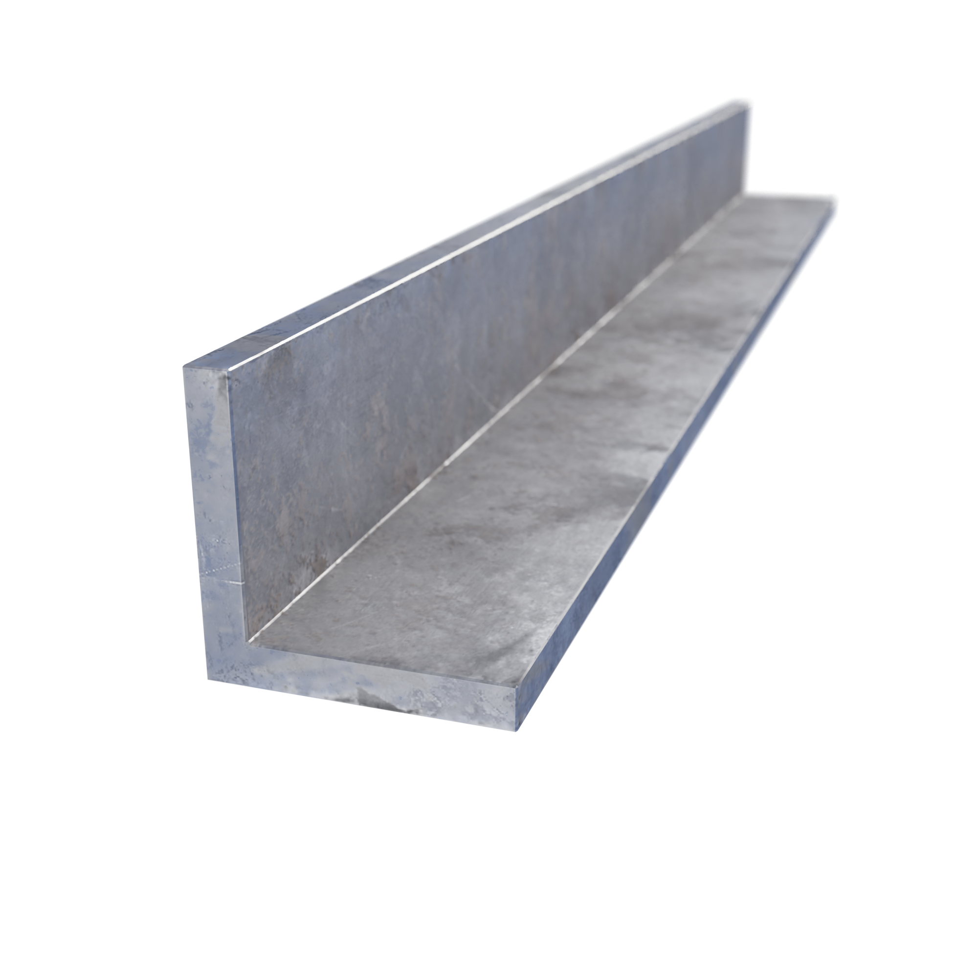 Angle 10x10 sharp-edged