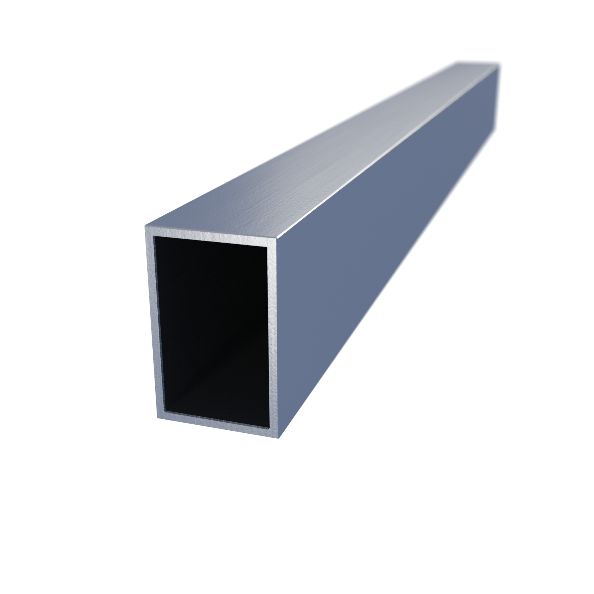 Rectangular sharp-edged pipe 50x30x2.6