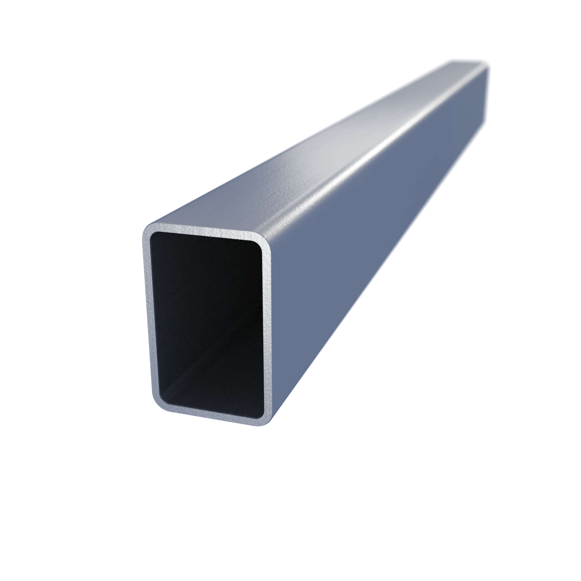 Rectangular pipe round-edged 50x30x2.5